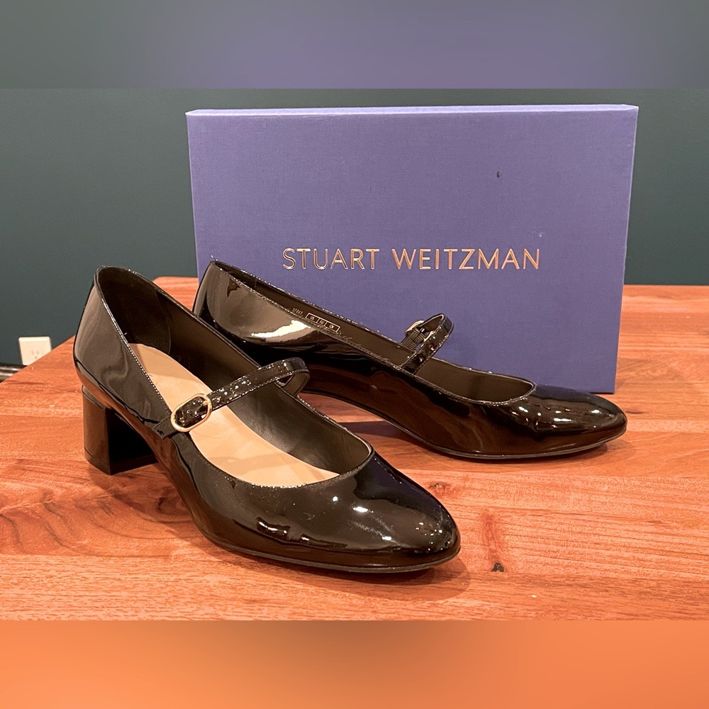 Stuart Weitzman Gabby 45 Mary Jane Shoes (Sz 9)